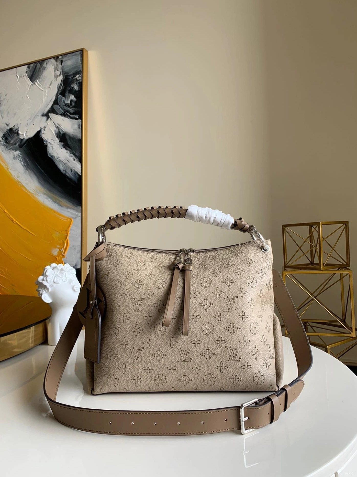 LOUIS VUITTON HOBO BEAUBOURG MM 0813
